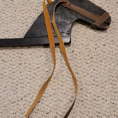 Early 1900s Stick Horse and 1940s/50s Cloth Book