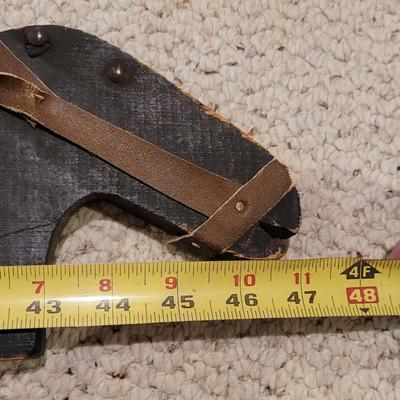 Early 1900s Stick Horse and 1940s/50s Cloth Book