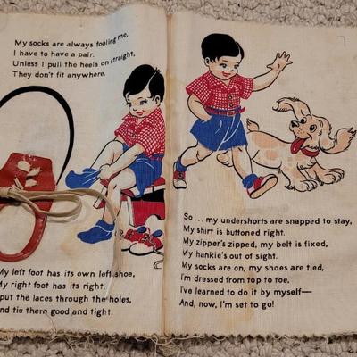 Early 1900s Stick Horse and 1940s/50s Cloth Book