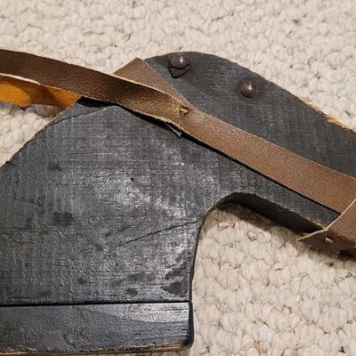 Early 1900s Stick Horse and 1940s/50s Cloth Book