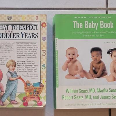 The Baby Book (Dr. Sears) and What to Expect -The Toddler Years