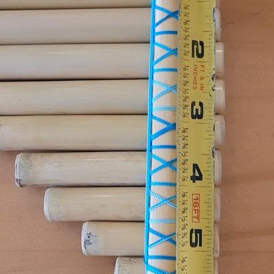 Oaxaca Hand Painted Flute and Pan Flute