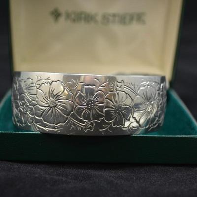 Kirk Stieff Pewter October Bracelet with Box