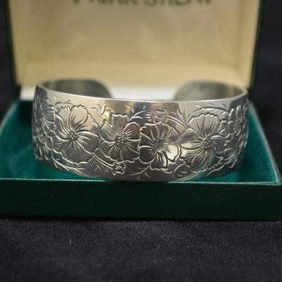 Kirk Stieff Pewter October Bracelet with Box