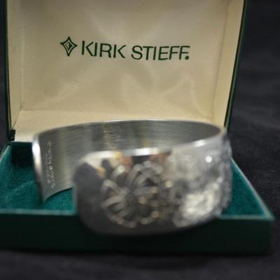 Kirk Stieff Pewter October Bracelet with Box