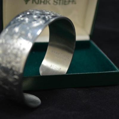 Kirk Stieff Pewter October Bracelet with Box