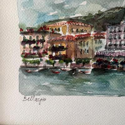Masits Aâ€™gnes Original Watercolor Painting Plus More Italian Art & More  (D-MK)