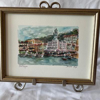 Masits Aâ€™gnes Original Watercolor Painting Plus More Italian Art & More  (D-MK)