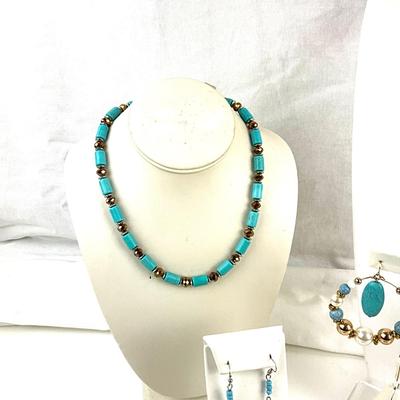 440 BO-HO Beaded Turquoise Lot