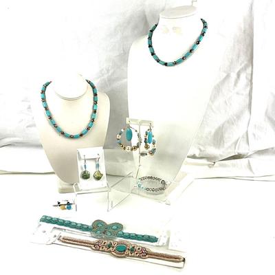 440 BO-HO Beaded Turquoise Lot