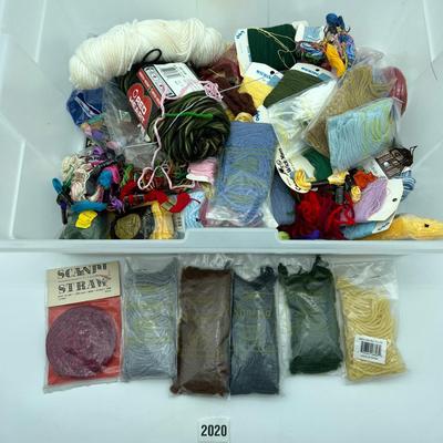 Assorted yarn lot