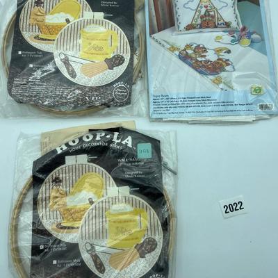 Hand embroidery lot