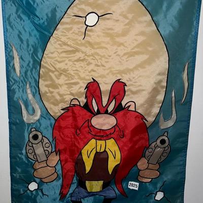 Vintage Yosemite Sam flag