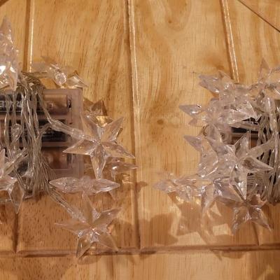 2 Sets of Star Twinkle Lights