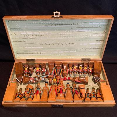 Unique Chess Sets with Storage Boards (DR-KW)