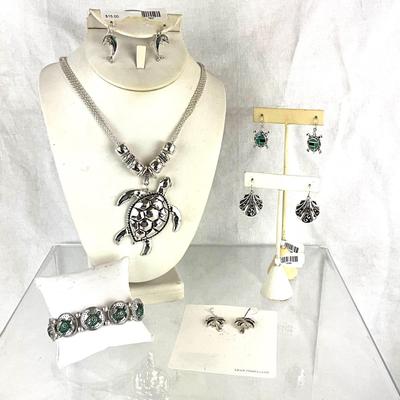 450 Turtle Jewelry Lot