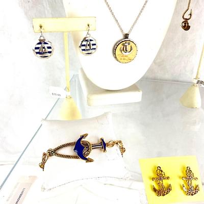 451 Nautical Anchor Jewelry Lot