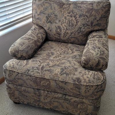 Touchstone Arm Chair and Ottoman