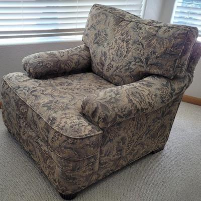 Touchstone Arm Chair and Ottoman