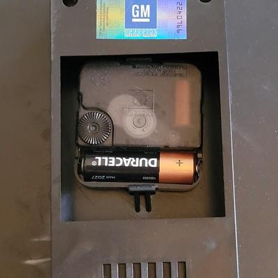 GM Corvette Neon Clock