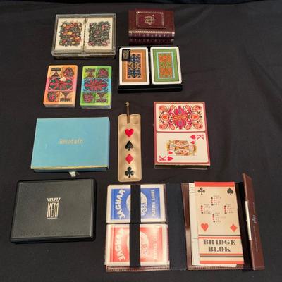Bridge Playing Cards, Score Cards, and More! (DR-KW)