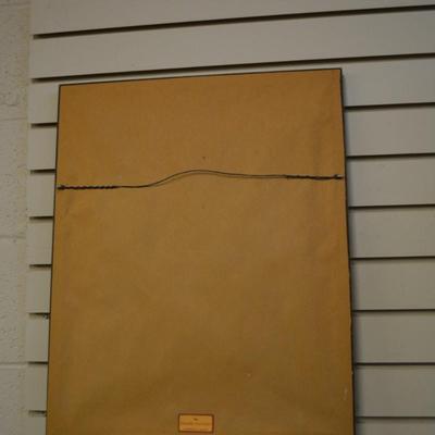 Framed & Matted Page of Sketches by Edwin Forbes Dictating War in The Shenandoah Valley