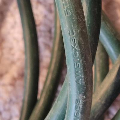 Green Extension Cord