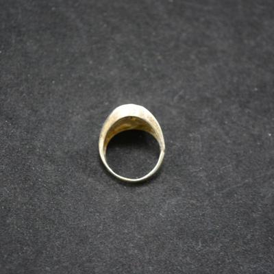 Heavy 925 Sterling Cigar Band Ring  Size 7 10.3g
