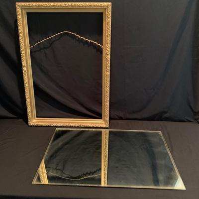 Ornate Gold Framed Mirror (DR-KW)