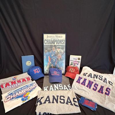 Collection of Kansas Jayhawks Memorabilia (LR-KL)