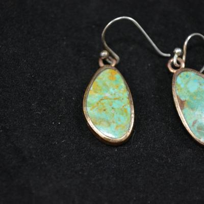 Copper & Jasper Drop Earrings