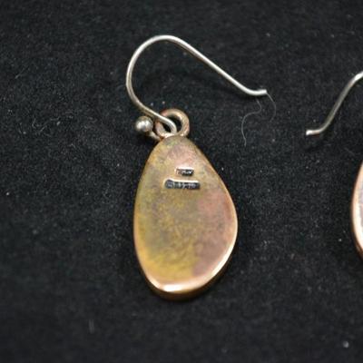 Copper & Jasper Drop Earrings