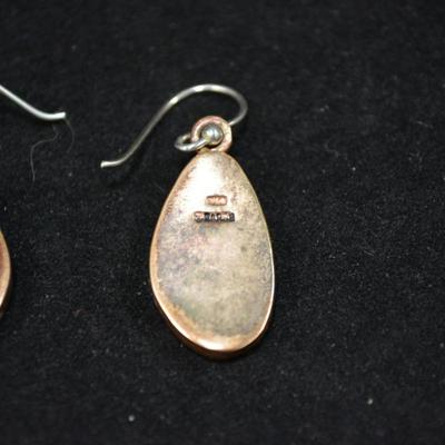Copper & Jasper Drop Earrings