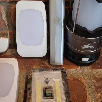 Plug in Night Lights, under Counter Strip Light, and Portable Outdoor Lantern