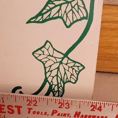 Whiteboard Gardening Chart, Plant Identifiers and Smart Pot