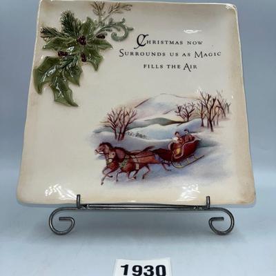 Decorative Christmas plates