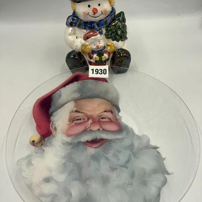 Decorative Christmas plates