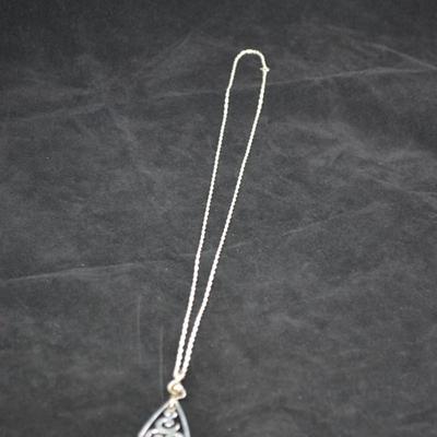 925 Sterling Chain with 925 Pendant 30
