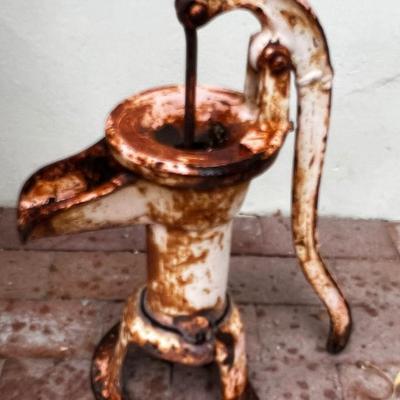 Antique Pump Head Cast Iron 