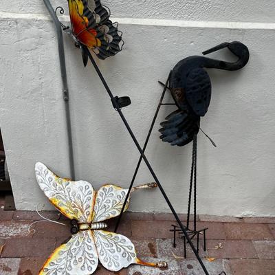 3 Yard Arts for 1 money, Butterfly's & Stork 