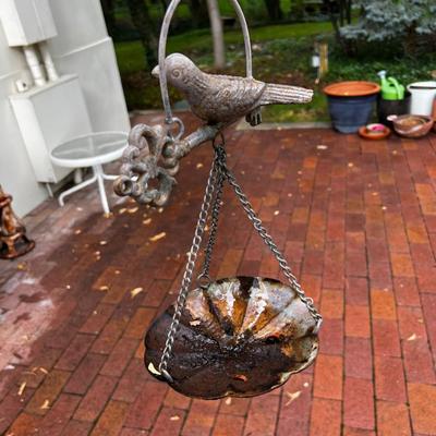 Cast Iron Bird Feeder