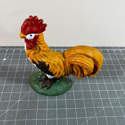 Reproduction Cast Iron Rooster Door Stop!