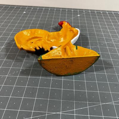 Reproduction Cast Iron Rooster Door Stop!