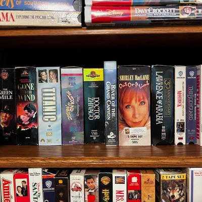 All Sorts of VHS Tapes 