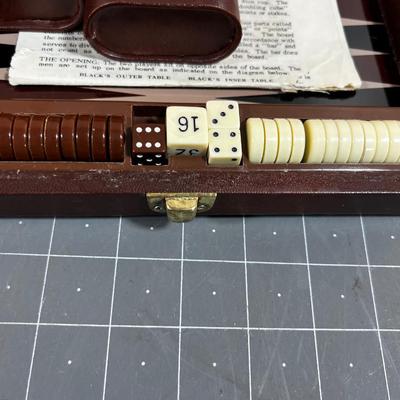 Travel Dominoes and Backgammon 
