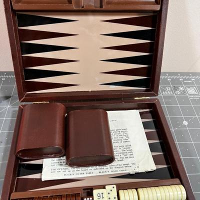 Travel Dominoes and Backgammon 
