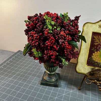 Topiaries and Decorative Plaque