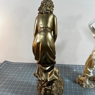 2 Resin Figurines