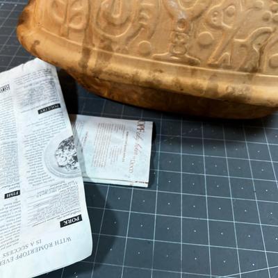 ROMERTOPF Terracotta Oven Baking  Terra Cotta Backing Dish with lid