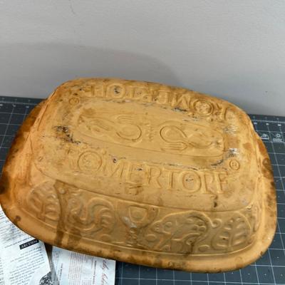 ROMERTOPF Terracotta Oven Baking  Terra Cotta Backing Dish with lid